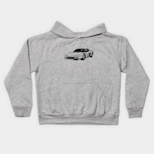 Italian Classic Cars Kids Hoodie